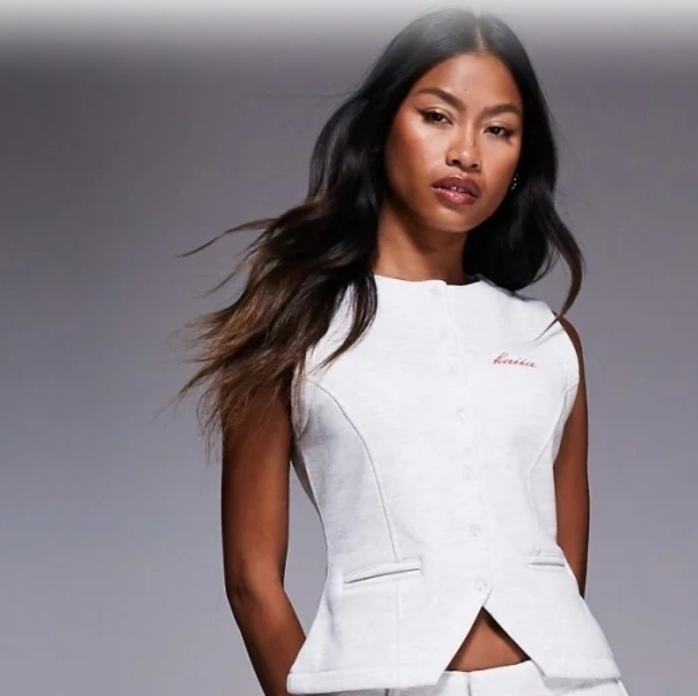 Kaiia Embroided Vest